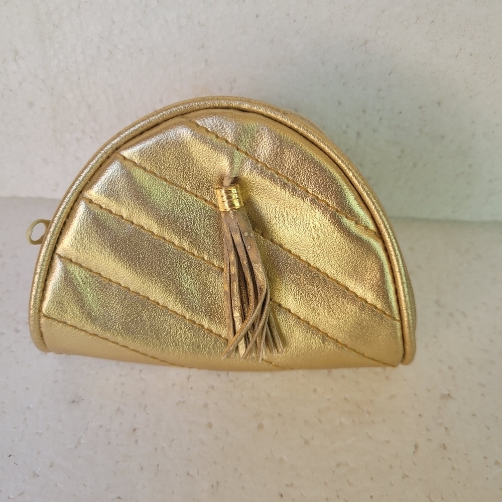 Estee Lauder Gold Quilted Women's Bag